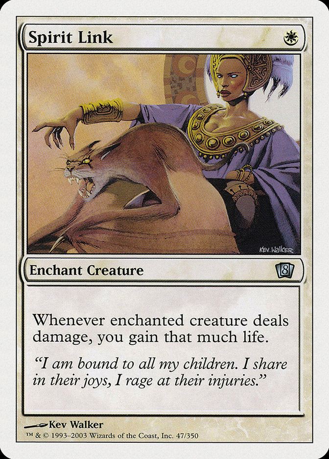 Spirit Link [Eighth Edition] Magic: The Gathering
