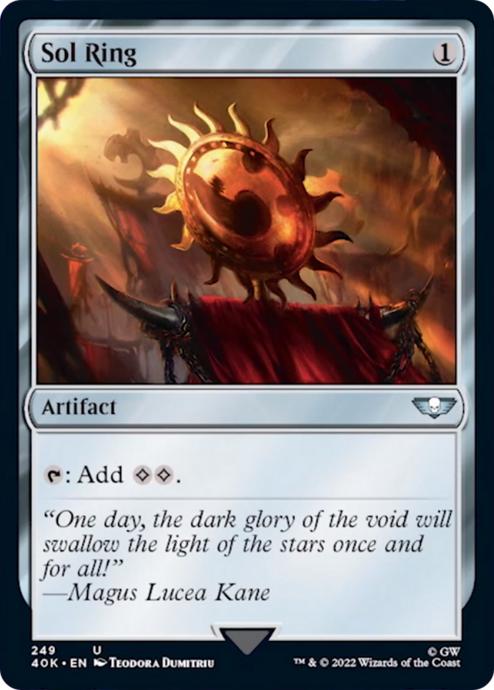 Sol Ring (249) [Warhammer 40,000] Magic: The Gathering
