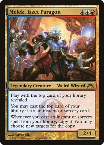 Melek, Izzet Paragon [Dragon's Maze] Magic: The Gathering