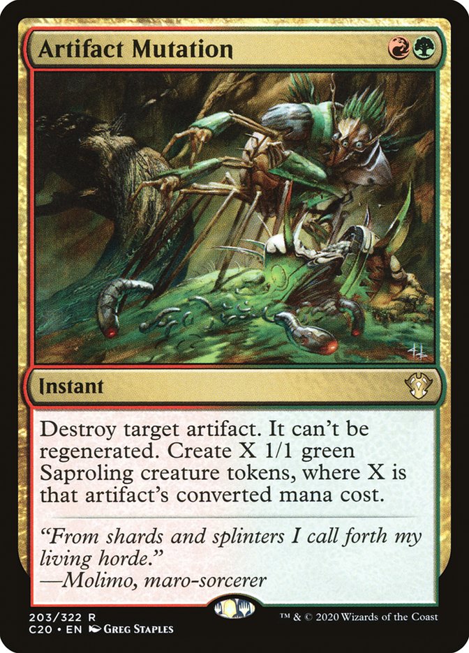 Artifact Mutation [Commander 2020] Magic: The Gathering