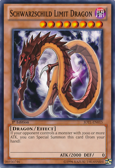 Schwarzschild Limit Dragon [JOTL-EN015] Common Yu-Gi-Oh!