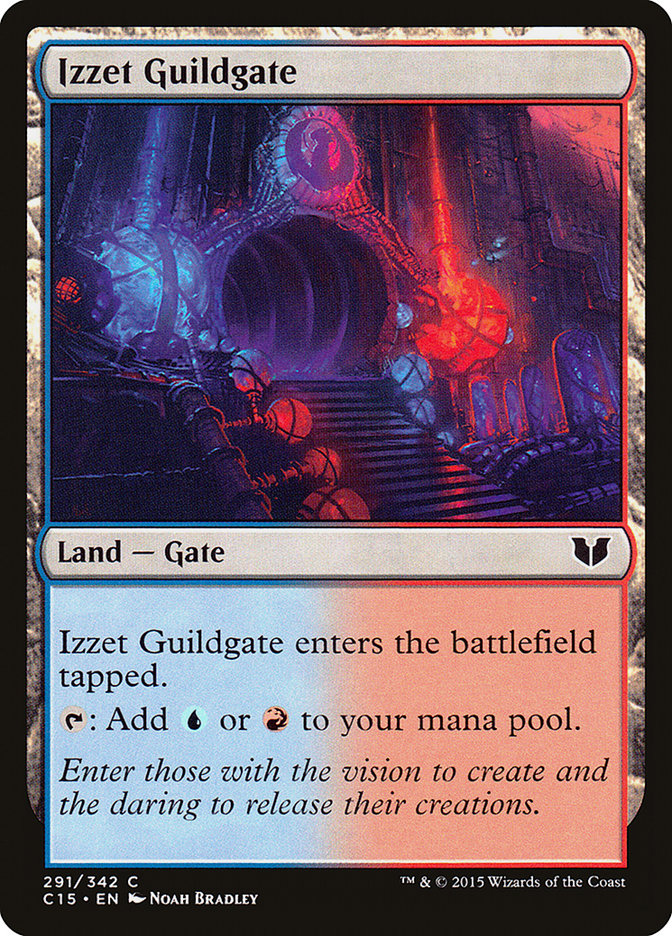 Izzet Guildgate [Commander 2015] Magic: The Gathering