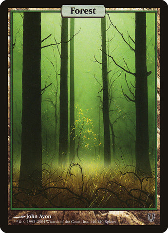 Forest (140) [Unhinged] Magic: The Gathering