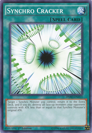 Synchro Cracker [HSRD-EN013] Common Yu-Gi-Oh!