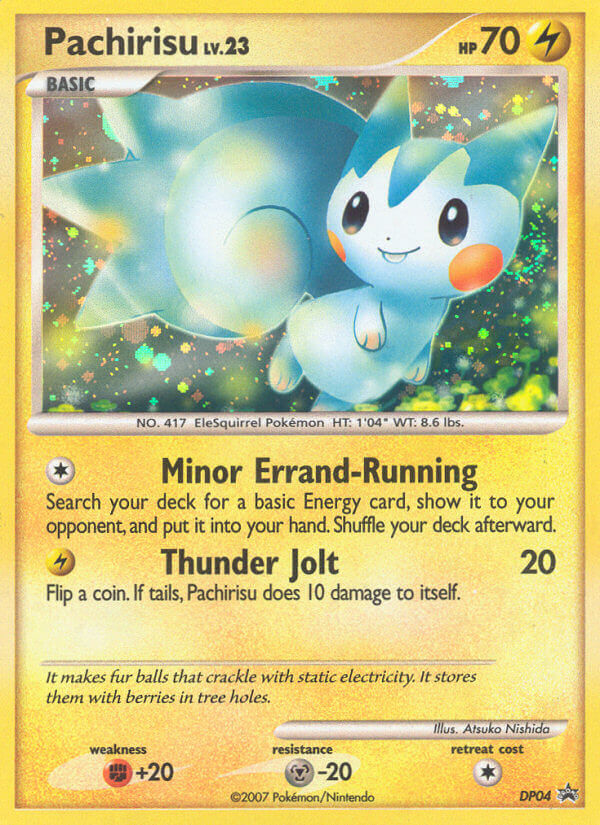 Pachirisu (DP04) [Diamond & Pearl: Black Star Promos] Pokémon