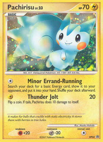 Pachirisu (DP04) [Diamond & Pearl: Black Star Promos] Pokémon