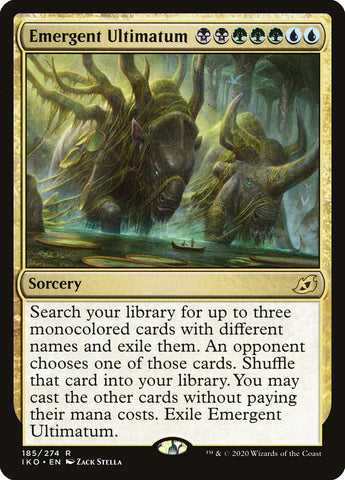 Emergent Ultimatum [Ikoria: Lair of Behemoths] Magic: The Gathering