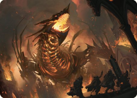 The Fall of Kroog Art Card [The Brothers' War Art Series] Magic: The Gathering