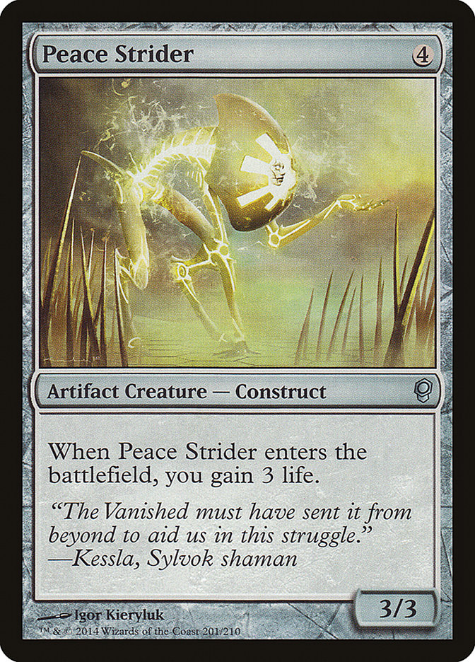Peace Strider [Conspiracy] Magic: The Gathering