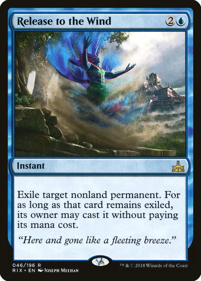 Release to the Wind [Rivals of Ixalan] Magic: The Gathering