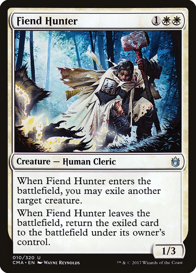 Fiend Hunter [Commander Anthology] Magic: The Gathering