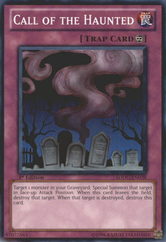 Call of the Haunted [SDDC-EN038] Common Yu-Gi-Oh!