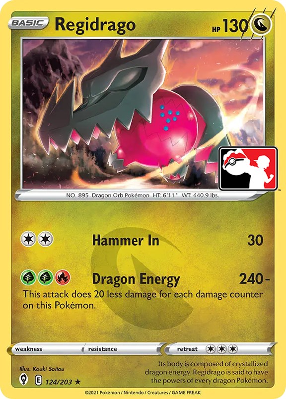 Regidrago (124/203) [Prize Pack Series One] Pokémon
