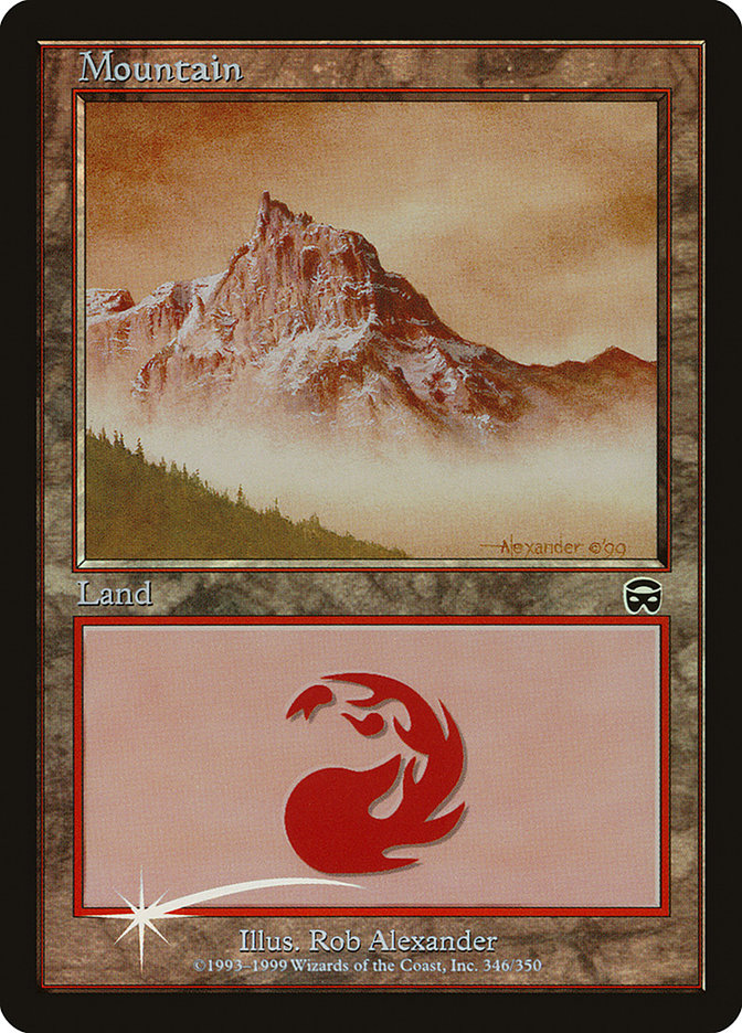 Mountain (11) [Arena League 2000] Magic: The Gathering
