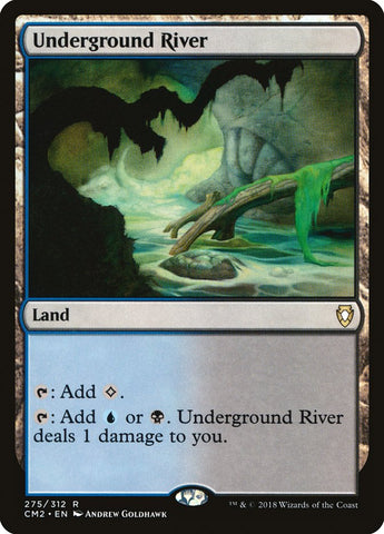 Underground River [Commander Anthology Volume II] Magic: The Gathering