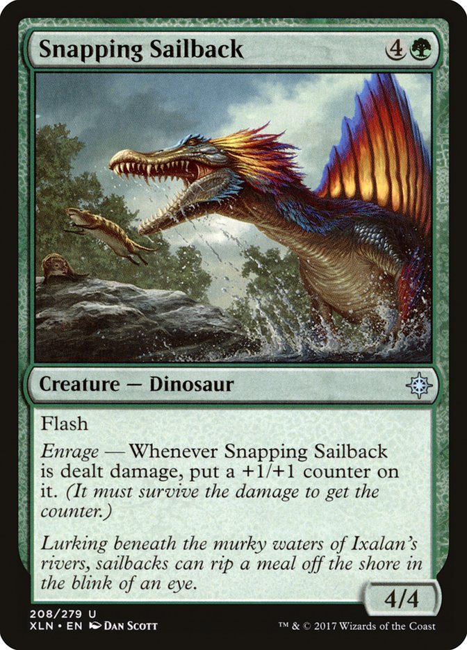 Snapping Sailback [Ixalan] Magic: The Gathering