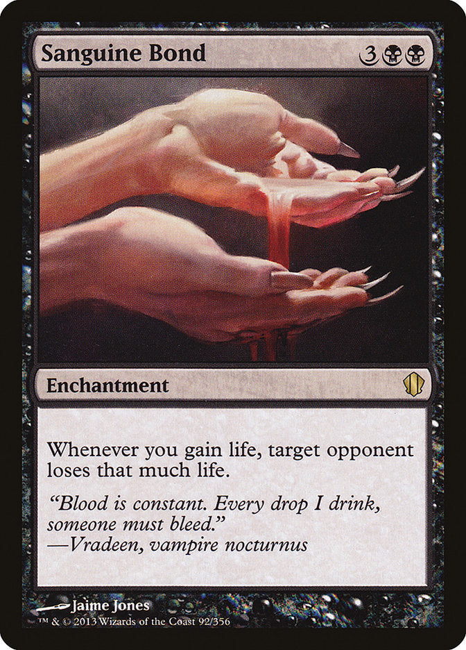 Sanguine Bond [Commander 2013] Magic: The Gathering