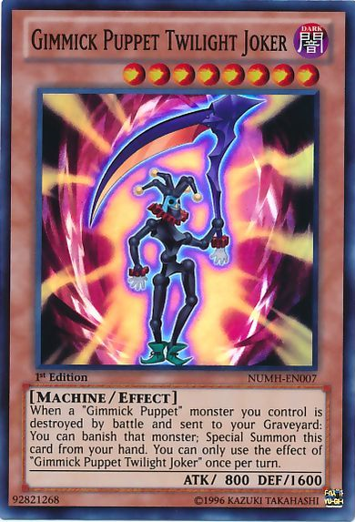 Gimmick Puppet Twilight Joker [NUMH-EN007] Super Rare Yu-Gi-Oh!