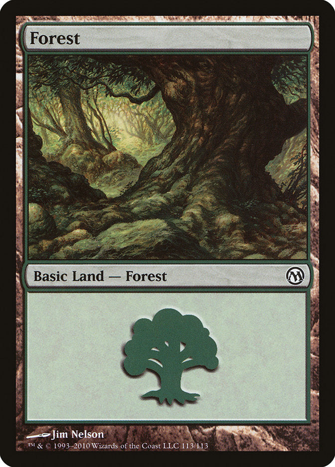 Forest (113) [Duels of the Planeswalkers] Magic: The Gathering