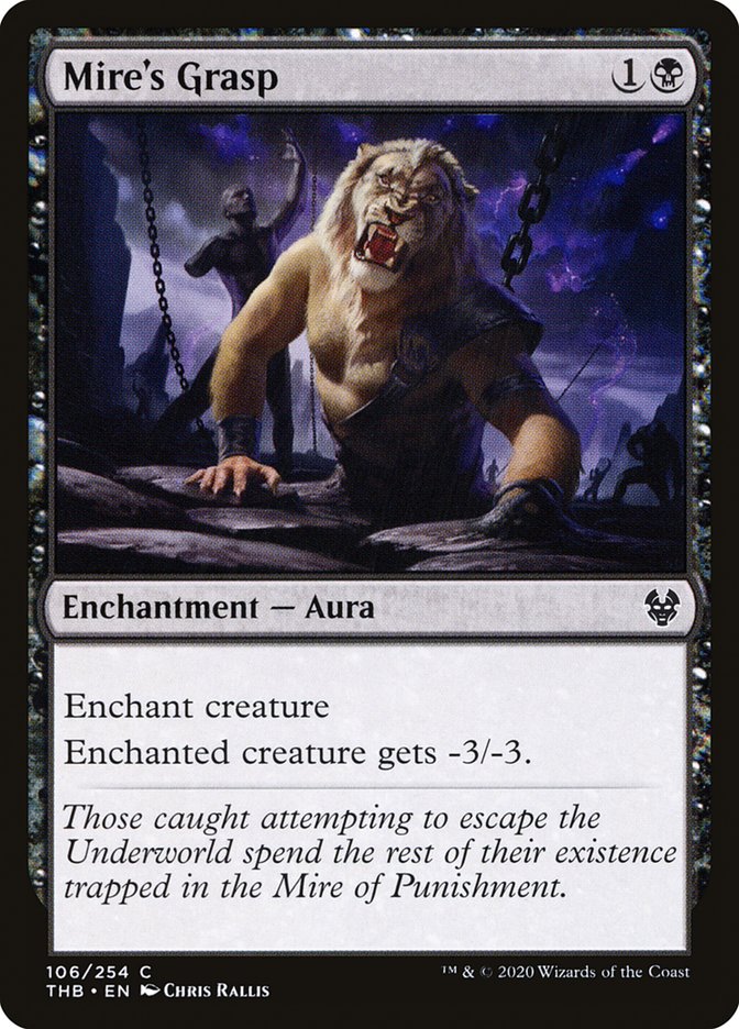 Mire's Grasp [Theros Beyond Death] Magic: The Gathering
