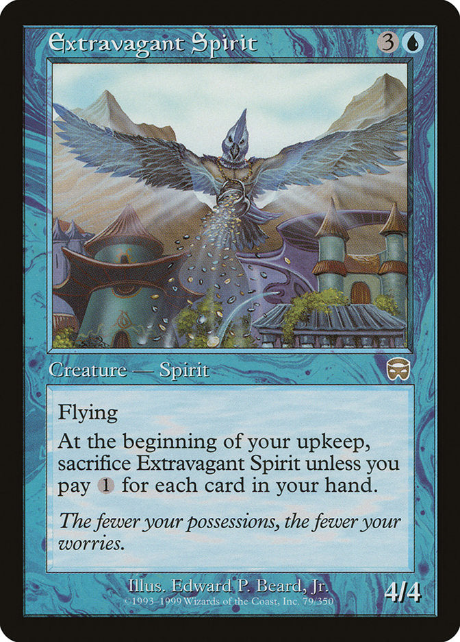 Extravagant Spirit [Mercadian Masques] Magic: The Gathering
