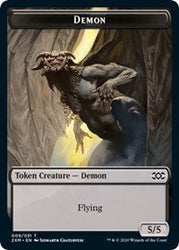 Demon // Germ Double-Sided Token [Double Masters Tokens] Magic: The Gathering
