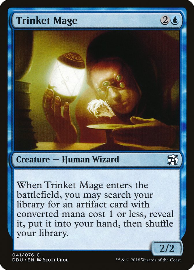 Trinket Mage [Duel Decks: Elves vs. Inventors] Magic: The Gathering