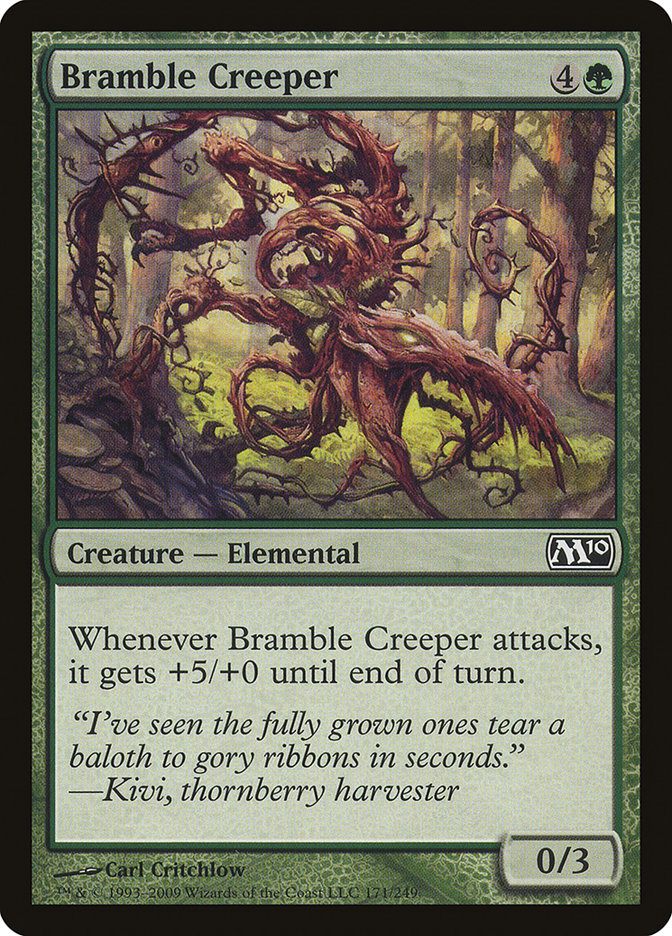Bramble Creeper [Magic 2010] Magic: The Gathering