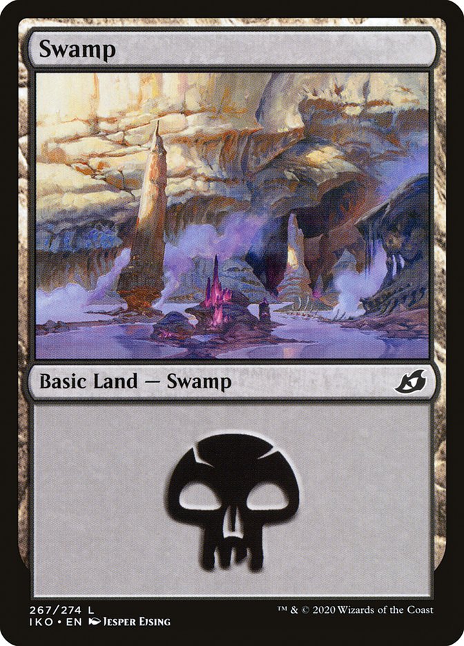 Swamp (267) [Ikoria: Lair of Behemoths] Magic: The Gathering