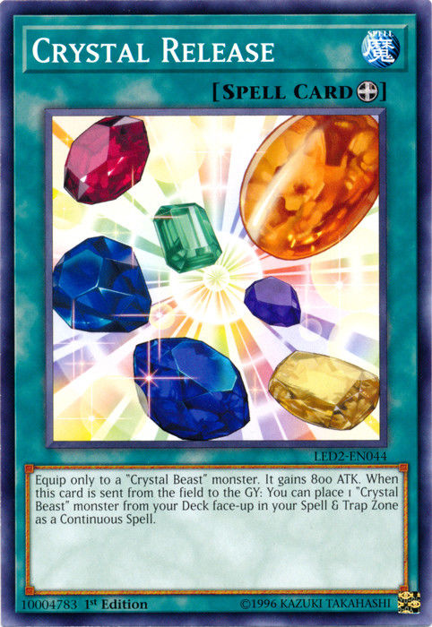 Crystal Release [LED2-EN044] Common Yu-Gi-Oh!
