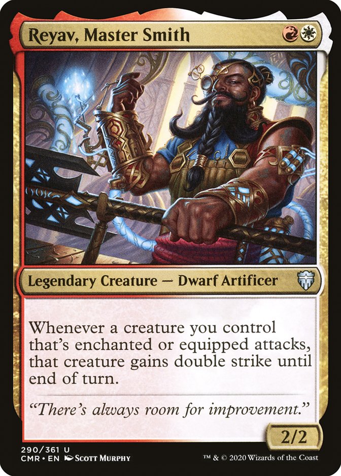 Reyav, Master Smith [Commander Legends] Magic: The Gathering