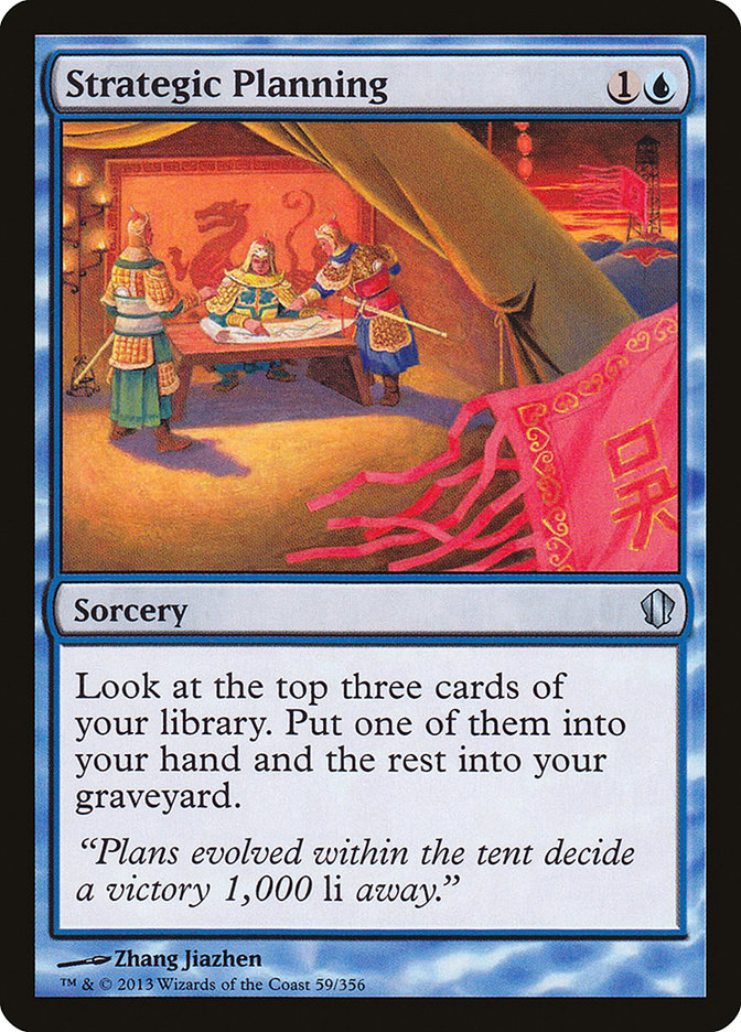 Strategic Planning [Commander 2013] Magic: The Gathering
