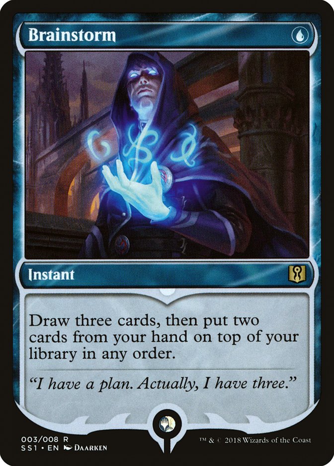 Brainstorm [Signature Spellbook: Jace] Magic: The Gathering