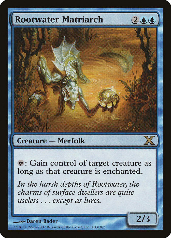 Rootwater Matriarch [Tenth Edition] Magic: The Gathering