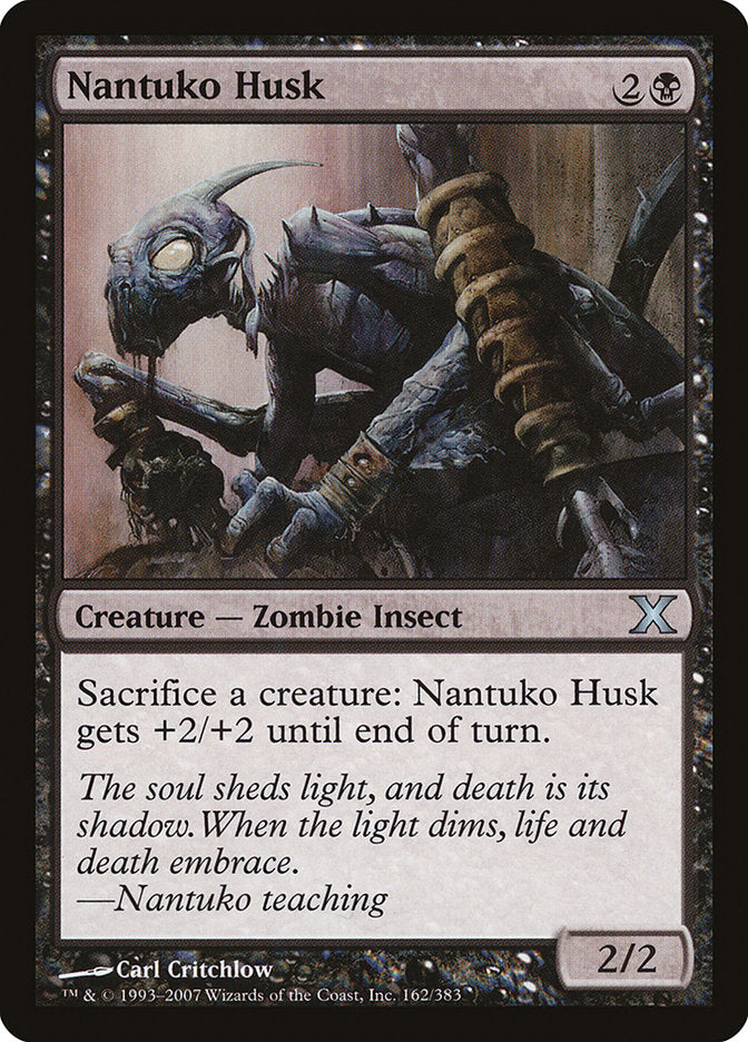 Nantuko Husk [Tenth Edition] Magic: The Gathering