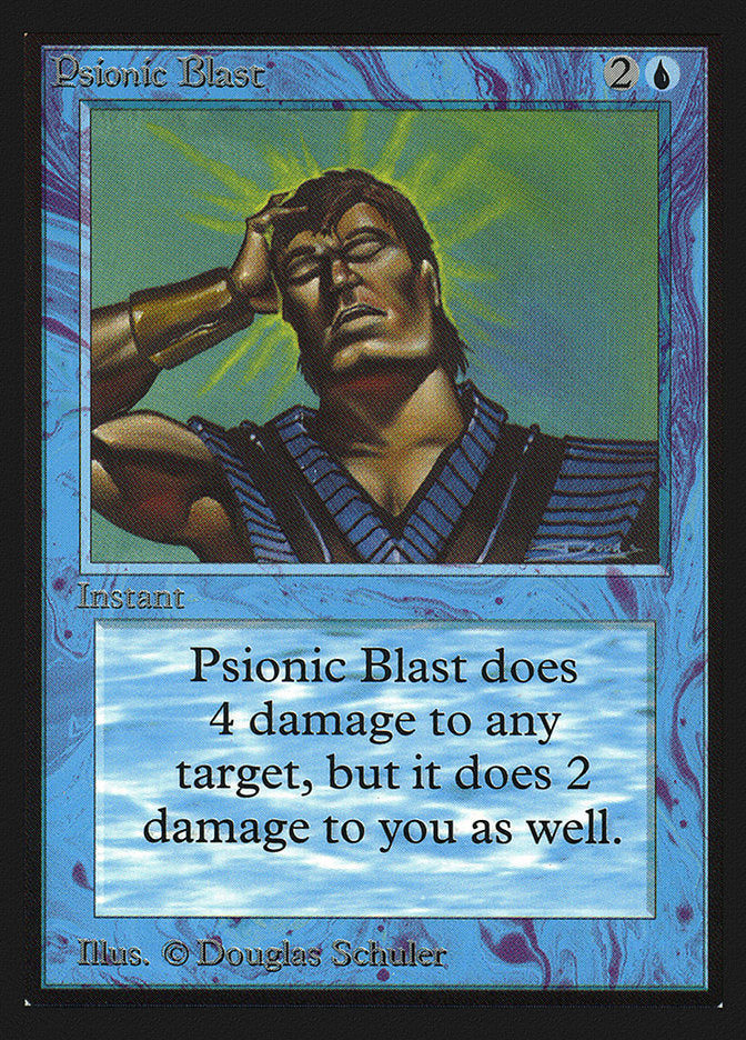 Psionic Blast [Collectors' Edition] Magic: The Gathering