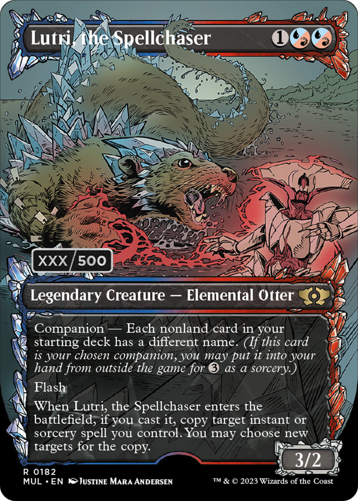 Lutri, the Spellchaser (Serialized) [Multiverse Legends] Magic: The Gathering