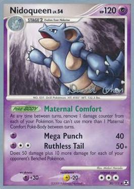 Nidoqueen LV.54 (30/111) (Stallgon - David Cohen) [World Championships 2009] Pokémon