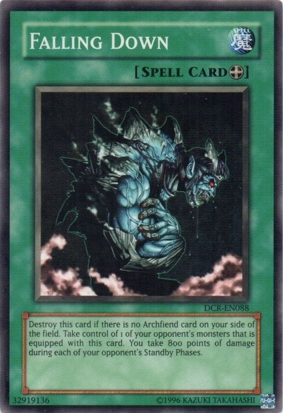 Falling Down [DCR-EN088] Common Yu-Gi-Oh!