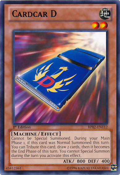 Cardcar D [BP02-EN112] Rare Yu-Gi-Oh!