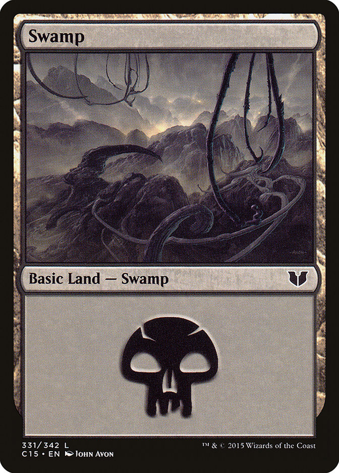 Swamp (331) [Commander 2015] Magic: The Gathering
