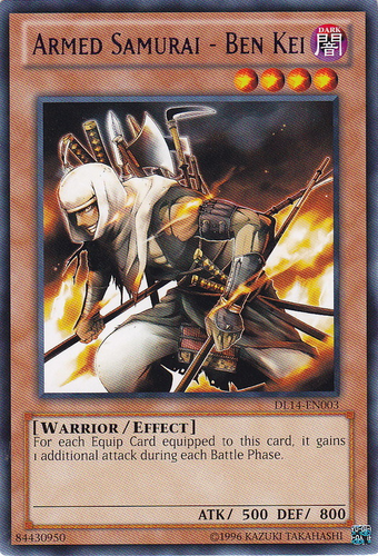 Armed Samurai - Ben Kei (Blue) [DL14-EN003] Rare Yu-Gi-Oh!