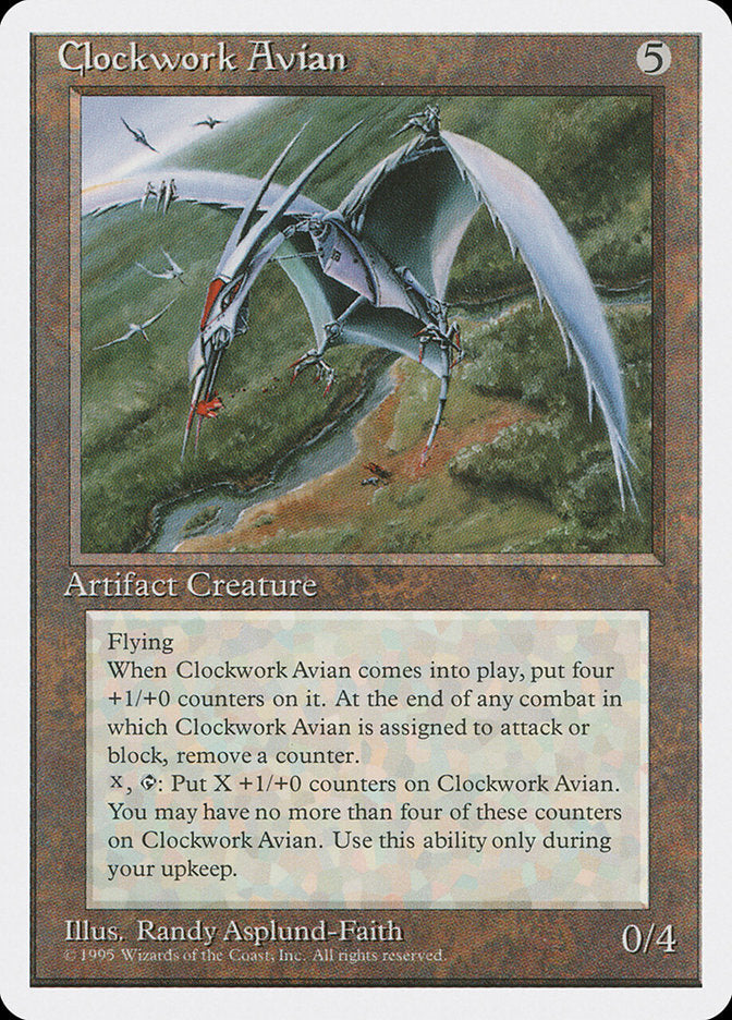 Clockwork Avian [Fourth Edition] Magic: The Gathering