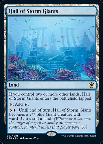 Hall of Storm Giants [Dungeons & Dragons: Adventures in the Forgotten Realms] Magic: The Gathering
