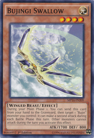 Bujingi Swallow [MP14-EN209] Common Yu-Gi-Oh!