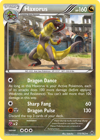 Haxorus (111/162) [XY: BREAKthrough] Pokémon