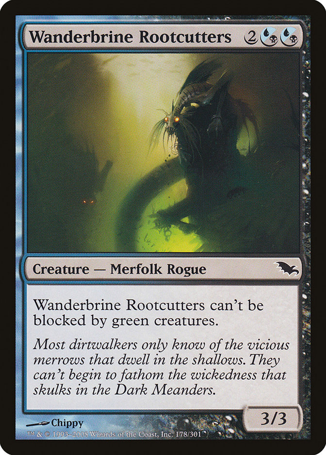 Wanderbrine Rootcutters [Shadowmoor] Magic: The Gathering