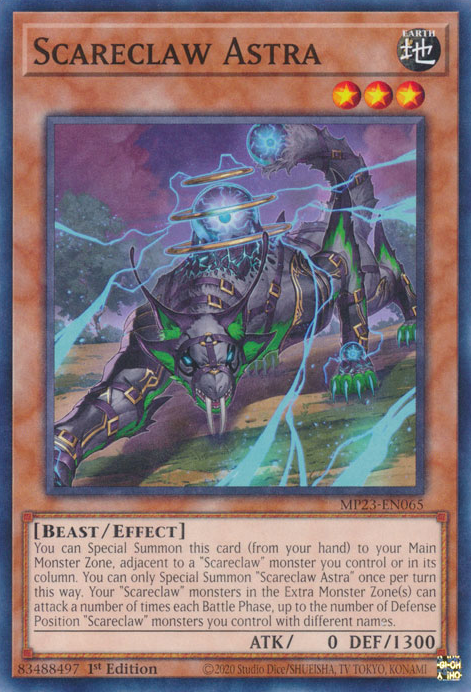 Scareclaw Astra [MP23-EN065] Common Yu-Gi-Oh!