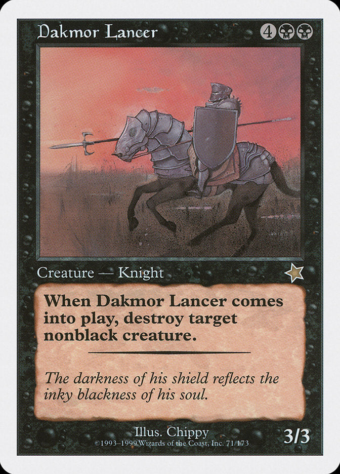 Dakmor Lancer [Starter 1999] Magic: The Gathering
