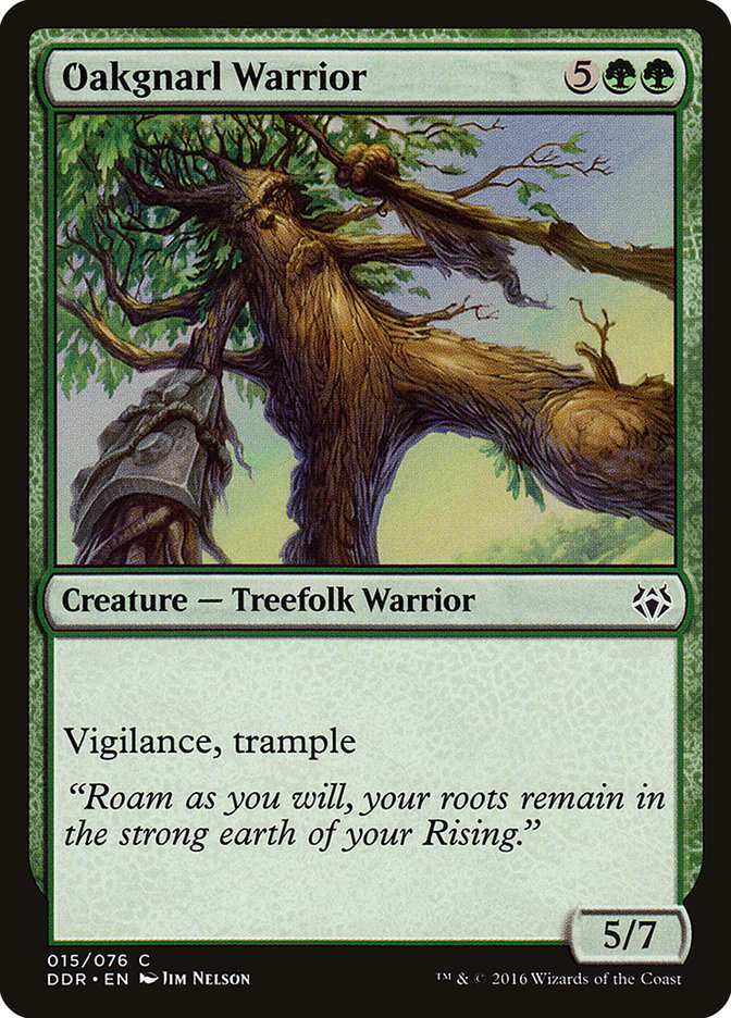 Oakgnarl Warrior [Duel Decks: Nissa vs. Ob Nixilis] Magic: The Gathering